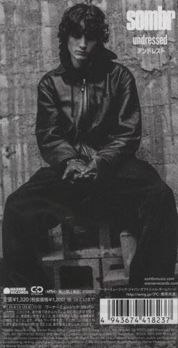 Sombr Back To Friends / Undressed 3" CD single (CD3) Japanese -OVC3BA880099