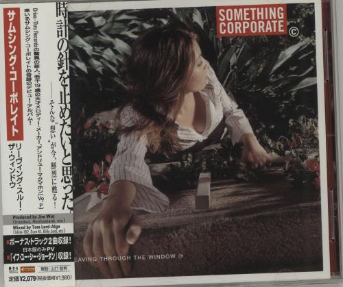 Something Corporate Leaving Through The Window CD album (CDLP) Japanese SRPCDLE679798