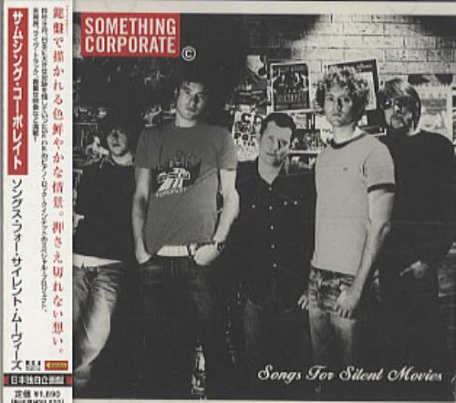 Something Corporate Songs For Silent Movies CD single (CD5 / 5") Japanese SRPC5SO242570