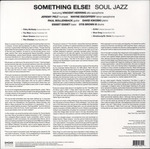 Something Else! Soul Jazz vinyl LP album (LP record) US 9U4LPSO875976