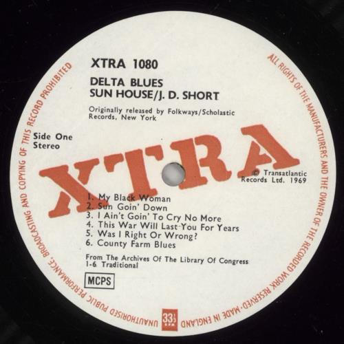 Son House Delta Blues vinyl LP album (LP record) UK S\HLPDE628120