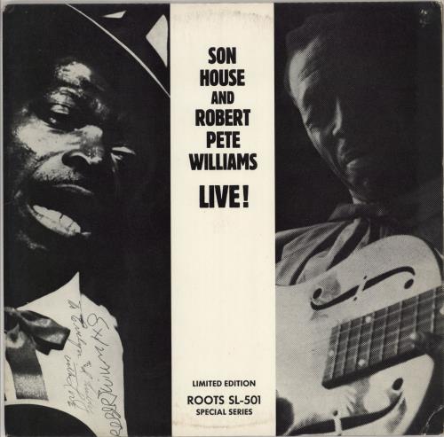 Son House Live! vinyl LP album (LP record) Austrian S\HLPLI766057