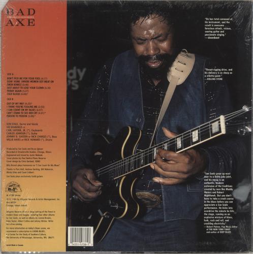Son Seals Bad Axe vinyl LP album (LP record) US U7ULPBA614789