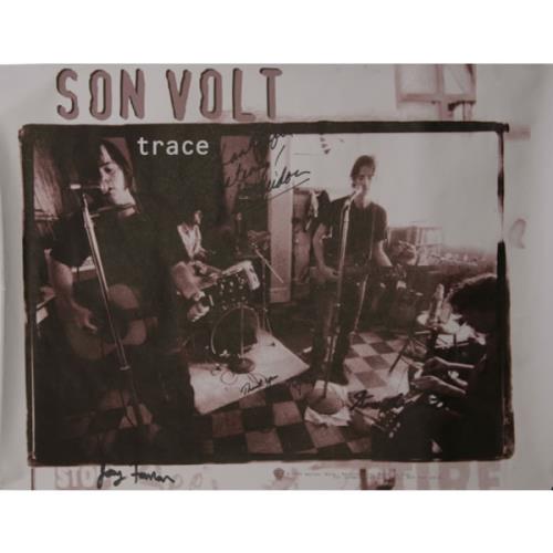 Son Volt Trace - Autographed poster US S/VPOTR505593