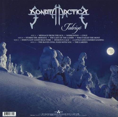 Sonata Arctica Talviy� 2-LP vinyl record set (Double LP Album) UK WQN2LTA812696