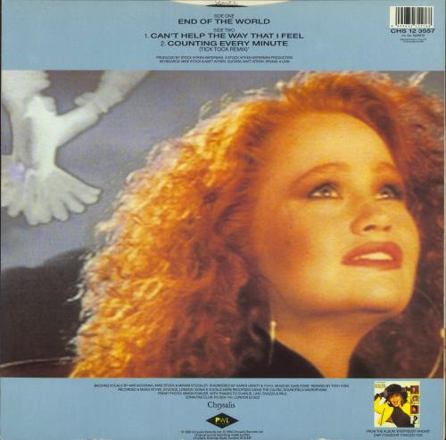 Sonia End Of The World 12" vinyl single (12 inch record / Maxi-single) UK SNI12EN83256