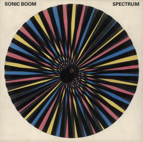 Sonic Boom Spectrum - Revolving Plastic Sleeve - VG vinyl LP album (LP record) UK SNBLPSP875674