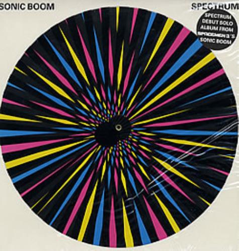 Sonic Boom Spectrum - Revolving Plastic Sleeve vinyl LP album (LP record) UK SNBLPSP109685