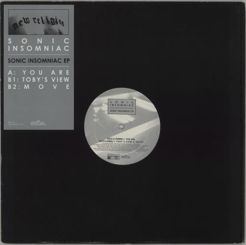 Sonic Insomniac Sonic Insomniac EP 12" vinyl single (12 inch record / Maxi-single) UK 27Z12SO763347