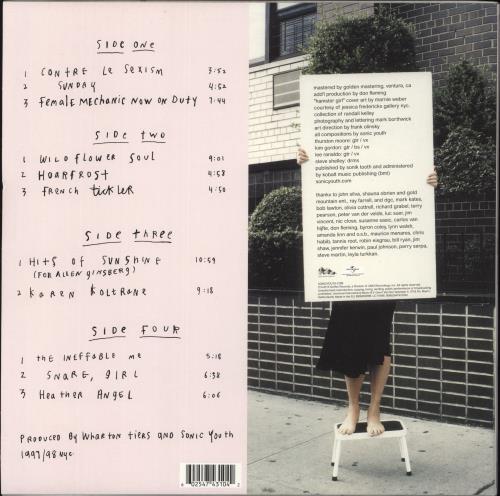 Sonic Youth A Thousand Leaves - 180gm 2-LP vinyl record set (Double LP Album) UK S-Y2LAT863870