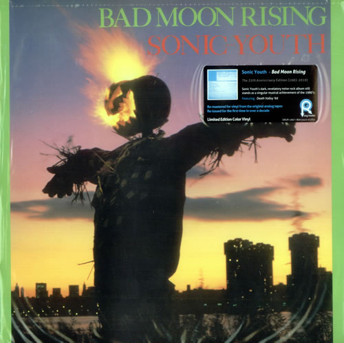 Sonic Youth Bad Moon Rising - Sealed vinyl LP album (LP record) US S-YLPBA532257