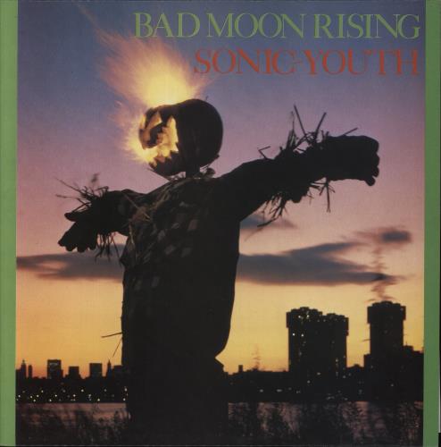 Sonic Youth Bad Moon Rising vinyl LP album (LP record) UK S-YLPBA852819