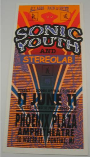 Sonic Youth Concert Poster poster US S-YPOCO373746
