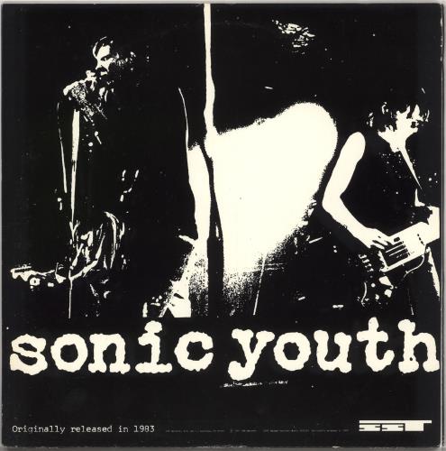 Sonic Youth Confusion Is Sex vinyl LP album (LP record) US S-YLPCO725181