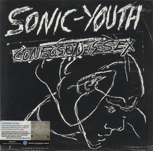 Sonic Youth Confusion Is Sex vinyl LP album (LP record) US S-YLPCO867266