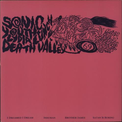 Sonic Youth Death Valley '69 EP 12" vinyl single (12 inch record / Maxi-single) UK S-Y12DE554372