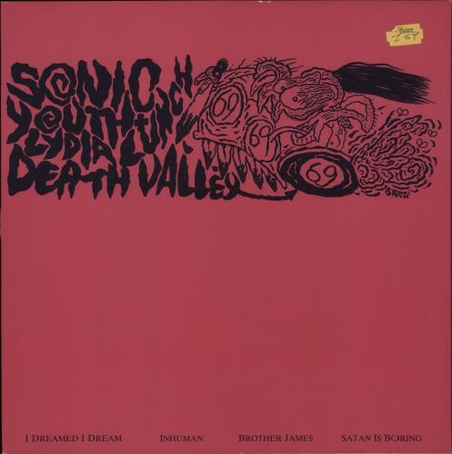 Sonic Youth Death Valley '69 EP 12" vinyl single (12 inch record / Maxi-single) US S-Y12DE670708