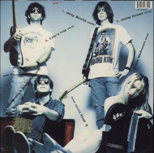 Sonic Youth Dirty Boots EP 12" vinyl single (12 inch record / Maxi-single) UK S-Y12DI892330