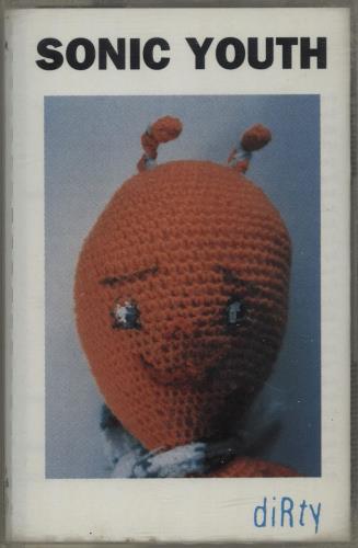 Sonic Youth Dirty cassette album UK S-YCLDI682812