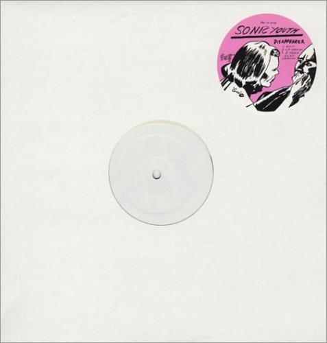 Sonic Youth Disappearer 12" vinyl single (12 inch record / Maxi-single) US S-Y12DI06627
