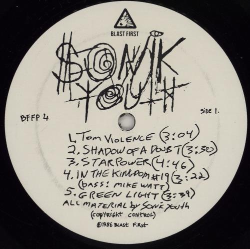 Sonic Youth Evol + US p/s vinyl LP album (LP record) UK S-YLPEV754058
