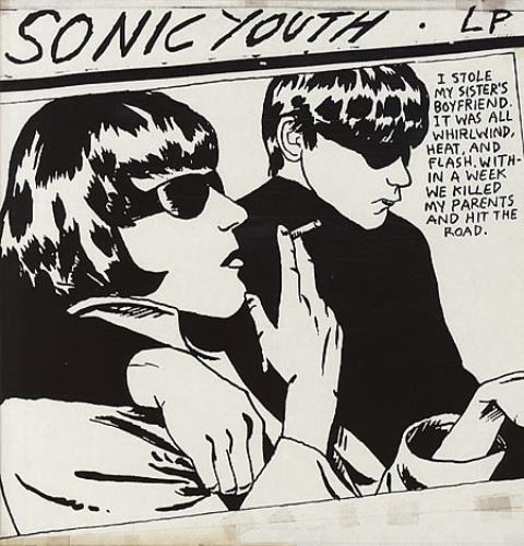 Sonic Youth Goo vinyl LP album (LP record) UK S-YLPGO340361