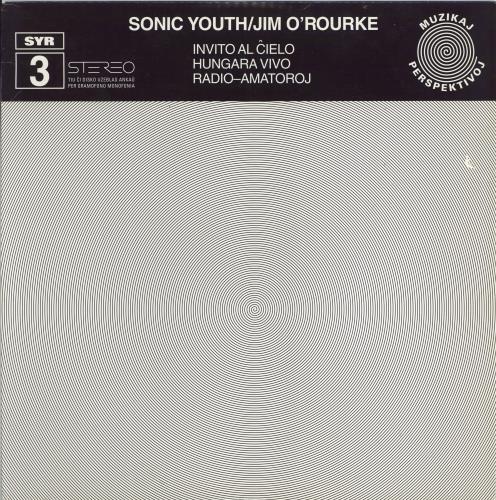Sonic Youth Invito Al Cielo - Clear Vinyl vinyl LP album (LP record) US S-YLPIN368211