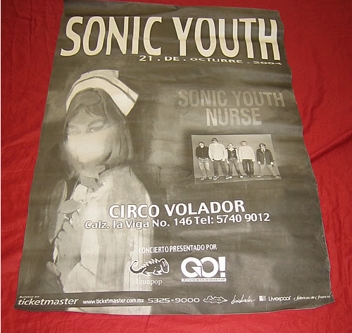 Sonic Youth Nurse poster Mexican S-YPONU336546