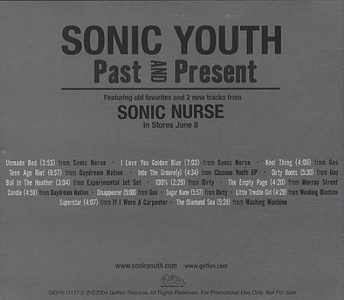 Sonic Youth Past And Present CD album (CDLP) US S-YCDPA397100