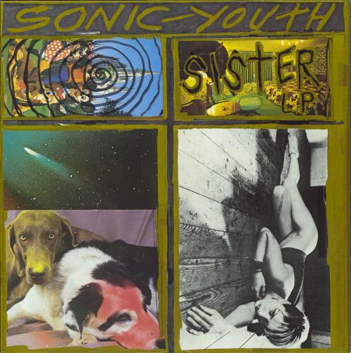 Sonic Youth Sister - Test Pressing vinyl LP album (LP record) UK S-YLPSI828087