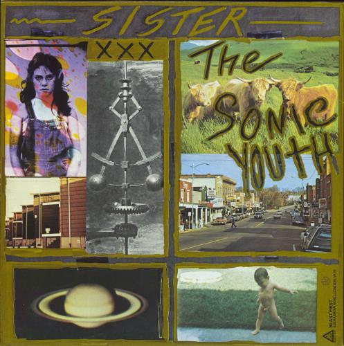 Sonic Youth Sister - Test Pressing vinyl LP album (LP record) UK S-YLPSI828087