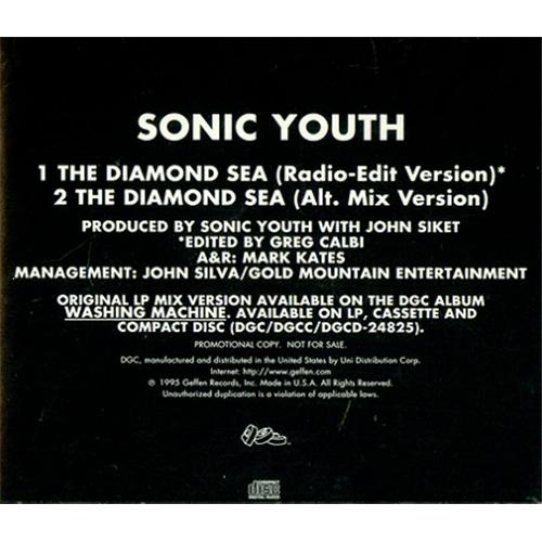 Sonic Youth The Diamond Sea CD single (CD5 / 5") US S-YC5TH55844