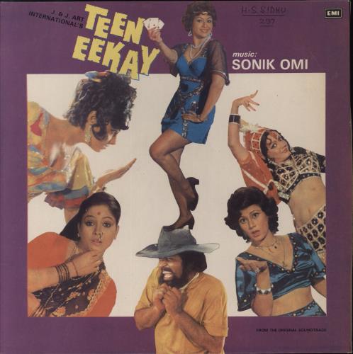 Sonik Omi Teen Eekay vinyl LP album (LP record) Indian 051LPTE801476