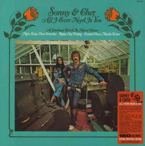Sonny & Cher All I Ever Need Is You - 180gm vinyl LP album (LP record) US S+CLPAL831043