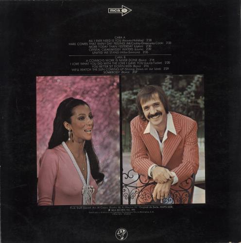 Sonny & Cher Regreso vinyl LP album (LP record) Spanish S+CLPRE883063