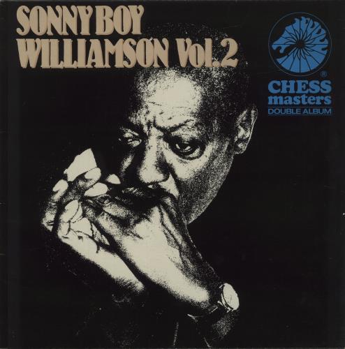Sonny Boy Williamson Chess Masters Vol. 2 2-LP vinyl record set (Double LP Album) UK SBN2LCH685457
