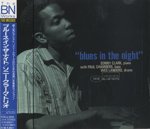 Sonny Clark Blues In The Night CD album (CDLP) Japanese SO3CDBL522140