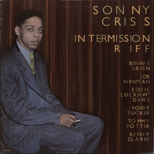Sonny Criss Intermission Riff vinyl LP album (LP record) US S~CLPIN583112