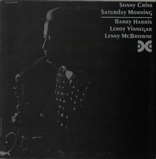 Sonny Criss Saturday Morning vinyl LP album (LP record) US S~CLPSA583436