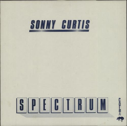 Sonny Curtis Spectrum - Autographed vinyl LP album (LP record) UK WP7LPSP660476