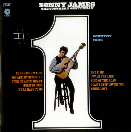 Sonny James #1 Country Hits vinyl LP album (LP record) UK SYJLPCO535747