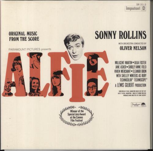 Sonny Rollins Alfie - 180gm vinyl LP album (LP record) UK SOZLPAL821548