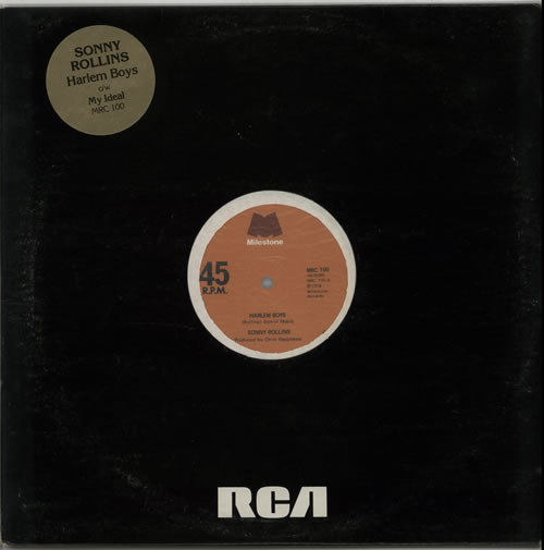 Sonny Rollins Harlem Boys 12" vinyl single (12 inch record / Maxi-single) UK SOZ12HA638792