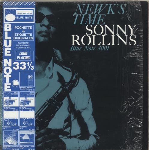 Sonny Rollins Newk's Time + obi/shrink vinyl LP album (LP record) French SOZLPNE714166