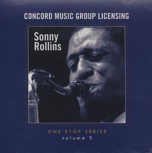 Sonny Rollins One Stop Series Volume 5 CD album (CDLP) US SOZCDON391109