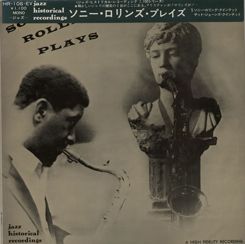 Sonny Rollins Plays vinyl LP album (LP record) Japanese SOZLPPL574494