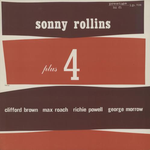 Sonny Rollins Plus 4 vinyl LP album (LP record) US SOZLPPL751936
