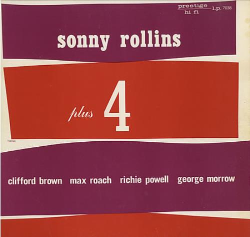 Sonny Rollins Plus Four vinyl LP album (LP record) Japanese SOZLPPL402636