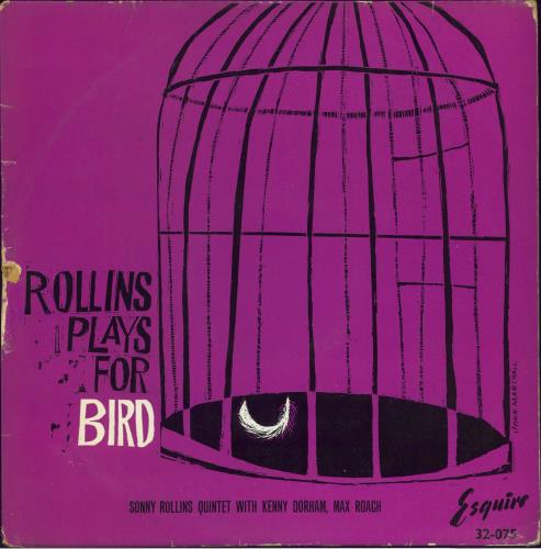 Sonny Rollins Rollins Plays For Bird - G/EX vinyl LP album (LP record) UK SOZLPRO802326