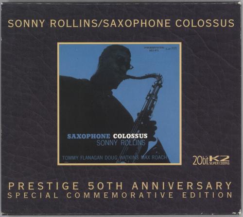 Sonny Rollins Saxophone Colossus CD album (CDLP) US SOZCDSA714725